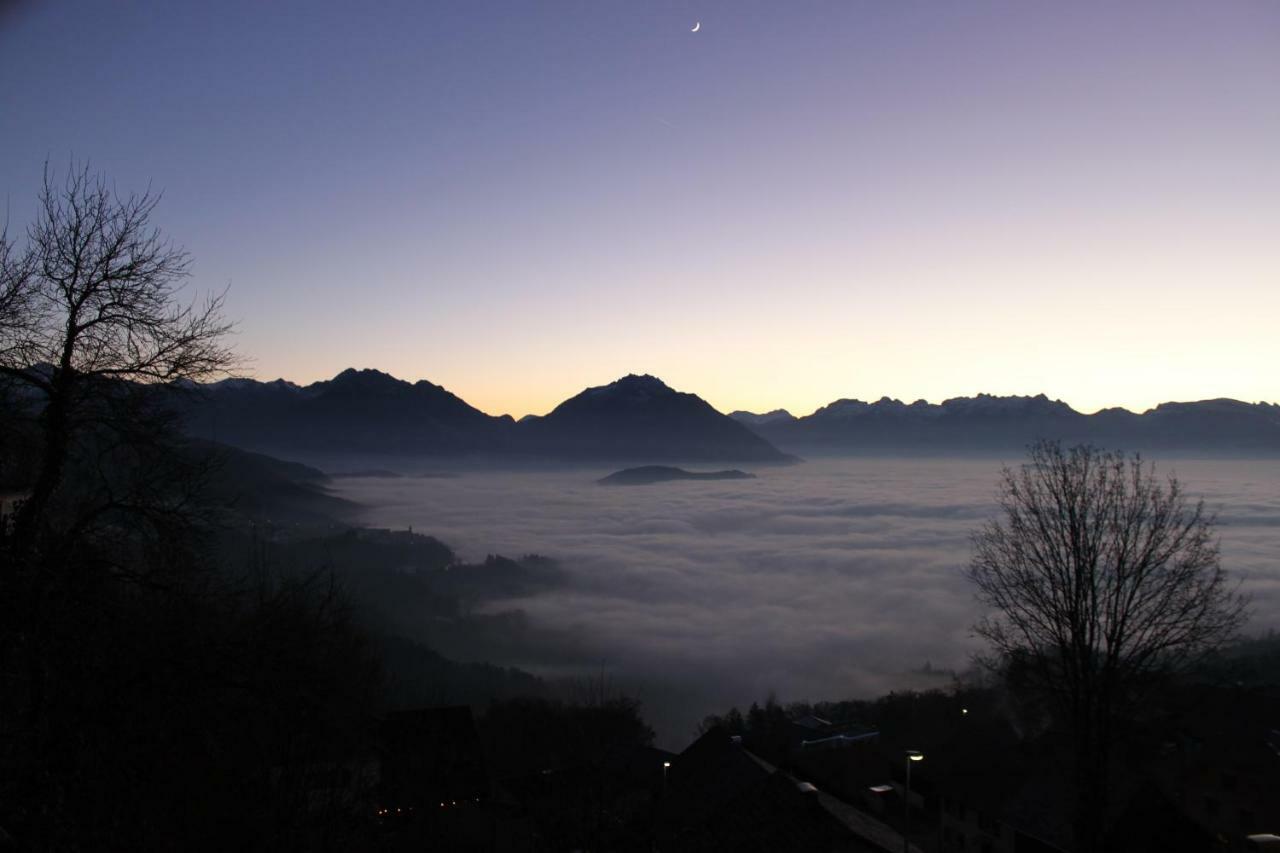 Ferienwohnung Mit Panoramablick Viktorsberg Bagian luar foto